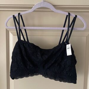 Aerie Black Lace Bralette NWT 🖤